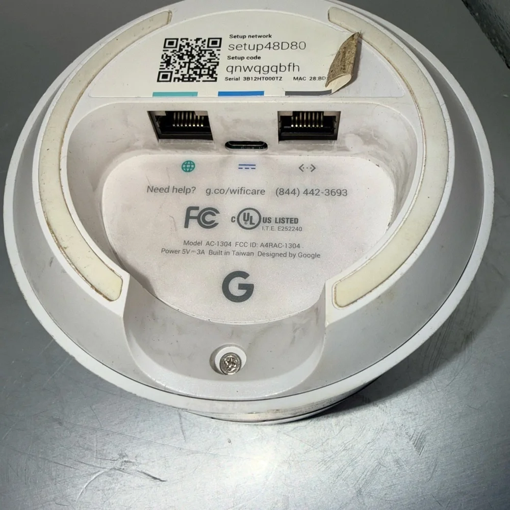 Google White Smart Hub Base